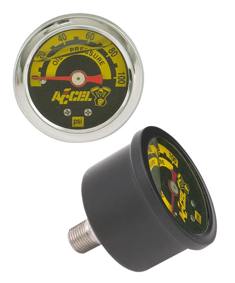 Accel Liquid Filled Oil Pressure Gauge House Of Cu