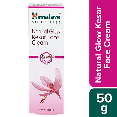 Buy Himalaya Natural Glow Kesar Face Cream Gm Carton Online At Best