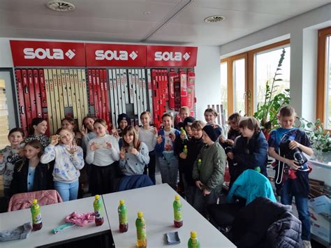 Betriebsbesichtigung Bei Der Firma Sola Vs Altach