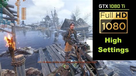 Metro Exodus At P On Gtx Ti High Settings Youtube