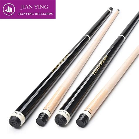 JIAN YING 3 Piece Jump Break Cue 13mm Crystal Tip Professional Punch