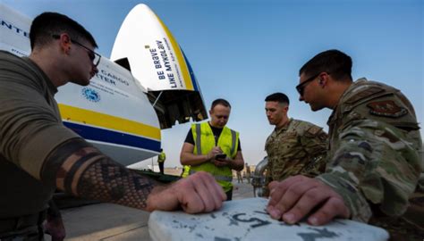 Ukrainian Aircraft Delivers Tonnes Of Humanitarian Aid To