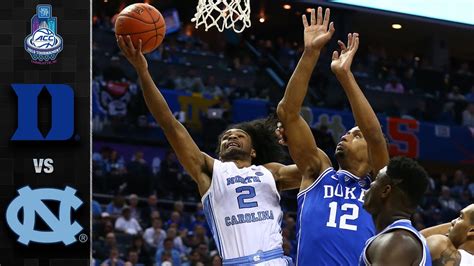 Duke vs. North Carolina ACC Basketball Tournament Highlights (2019 ...