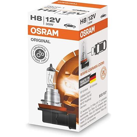 Osram H Bulb Fog Light W V Amazon In Car Motorbike