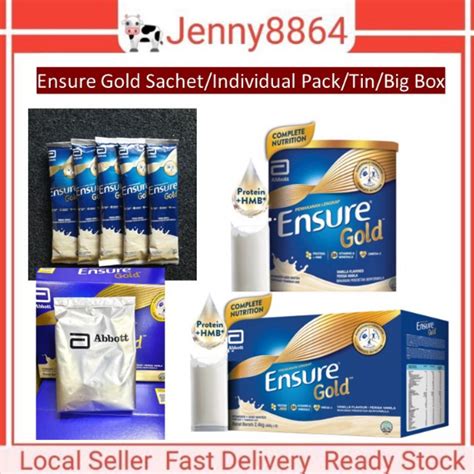 Ensure Gold Vanilla 370g 800g 2 22kg Shopee Malaysia