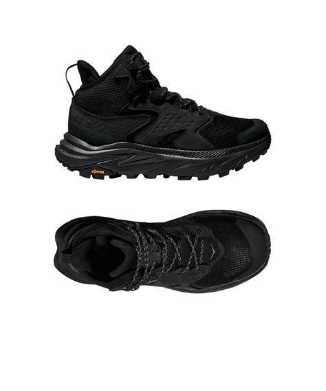 Hoka Anacapa 2 Mid Gtx Noir Fbblc Lifestyle Chaussures Basket