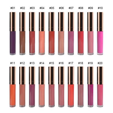 Waterproof Velvet Lip Gloss Long Lasting Matte Lip Gloss No Logo Makeup Lip Gloss Lipstick Non