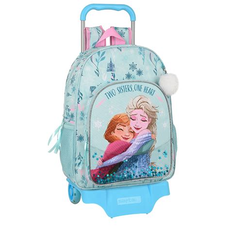 Trolley Mochila Escolar 42 cm Frozen 2 One Heart Loja da Criança