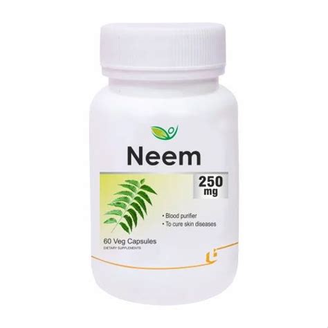 Neem 250mg Capsules At Rs 90 Bottle Neem Leaf Capsule In Ahmedabad