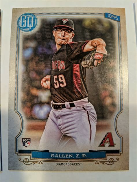 2020 Zac Gallen Rookie Lot Topps Bowman Arz Diamondbacks EBay