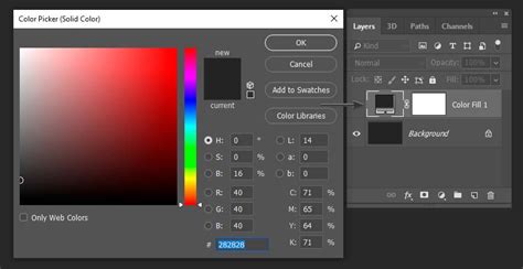 How To Change Background Color In Photoshop