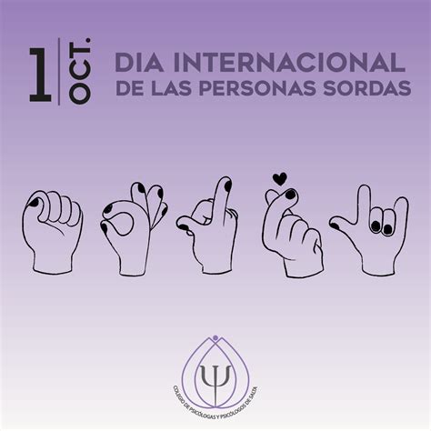 De Octubre D A Internacional De Las Personas Sordas Cpps