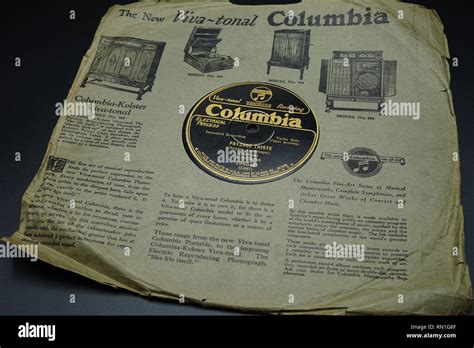 New York U S A January 21 1913 78 Rpm Record Columbia Columbia