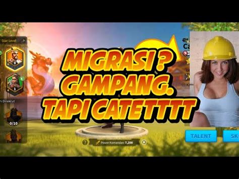 Gampang Migrasi Pemula Di Rise Of Kingdoms Youtube