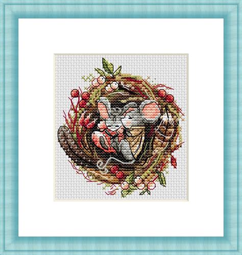 Mice Cross Stitch Pattern Code No Natalya Orekhova Buy Online On