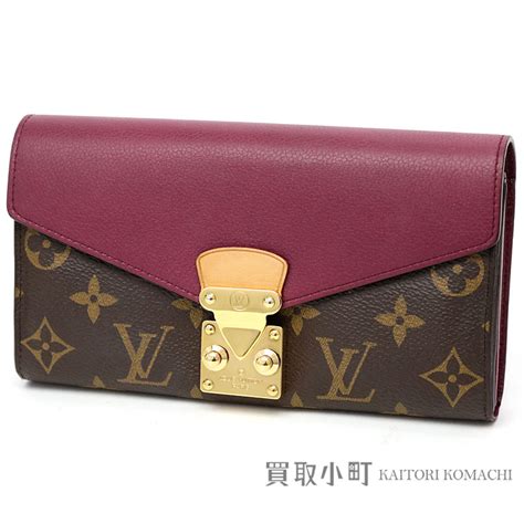 【楽天市場】ルイヴィトン 【louis Vuitton】 M58413 ポルトフォイユ パラス モノグラム オロール カーフレザー 中ファスナー長財布 フラップロングウォレット サイフ Lv