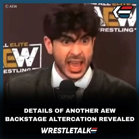 Wrestletalk News On Twitter Details Of Another Backstage Altercation