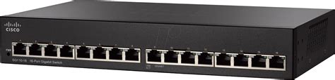 Cisco Sg110 16 Switch 16 Port Gigabit Ethernet Bei Reichelt Elektronik