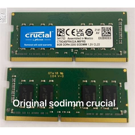 Crucial 16GB Laptop DDR4 3200 MHz SODIMM Memory Kit 2 X 52 OFF