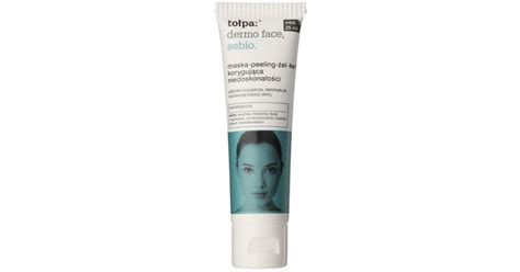 Tołpa Dermo Face Sebio máscara peeling gel 4 em 1 para pele