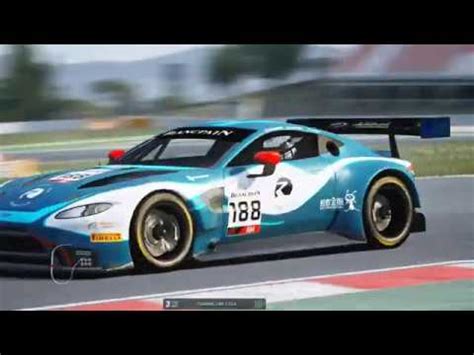 Assetto Corsa Aston Martin Vantage Amr Gt Barcelona Youtube