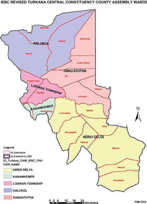 Map of Turkana central sub-county. | Download Scientific Diagram