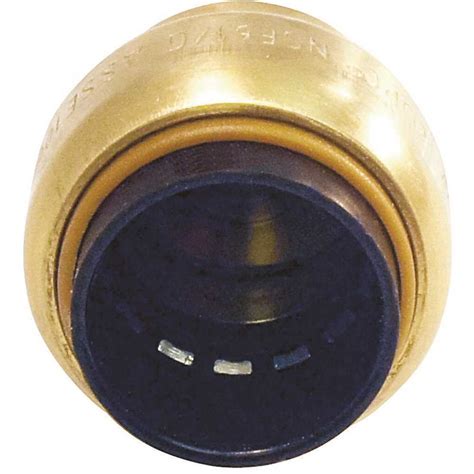 Tectite FSBCAP12 1 2 In Brass Push To Connect Cap EBay