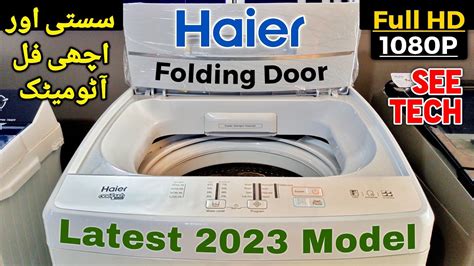 Haier Automatic Washing Machine HWM 80 1269Y Low Budget Washing