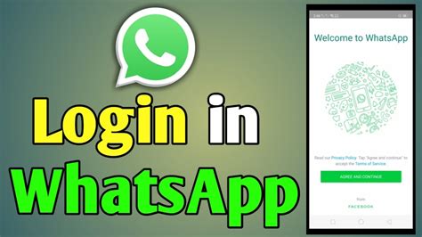 How To Login In Whatsapp Youtube