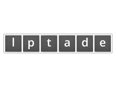Teacher Tech Tools Anagram