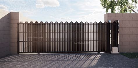 This Design Of Sliding Gate Will Blow Your Mind By Gateswale