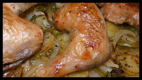 Cómo preparar deliciosos cuartos traseros de pollo al horno Receta