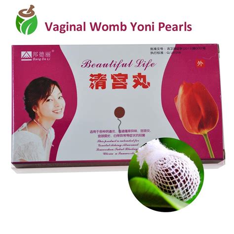 6Pcs Pack Yoni Pearls Beautiful Life Tampons Vaginal Detox Tampon