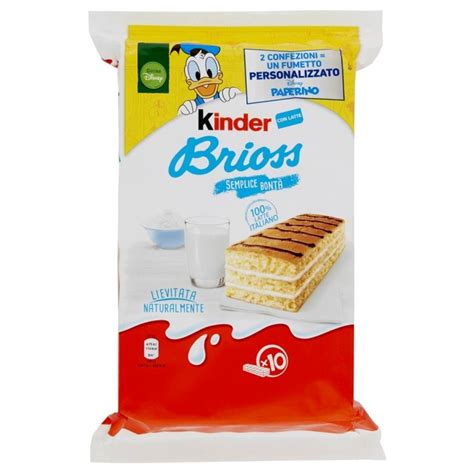 Ferrero Kinder Brioss X Gr Numeri Primi Srl