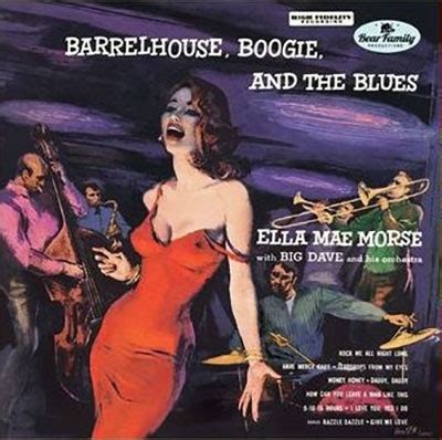 Ella Mae Morse Barrelhouse Boogie And The Blues 10inch