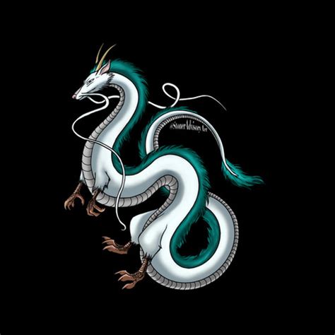 Stoner Advisory Art Spirited Away Haku Dragon Form Sticker My Site