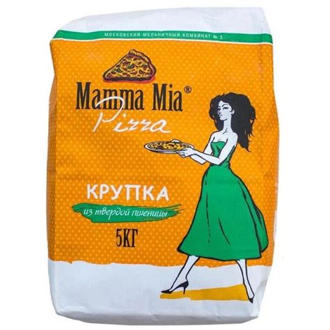 Мука Мама Мия Семолина (Mamma Mia Semolina) крупка, 5 кг - купить с ...