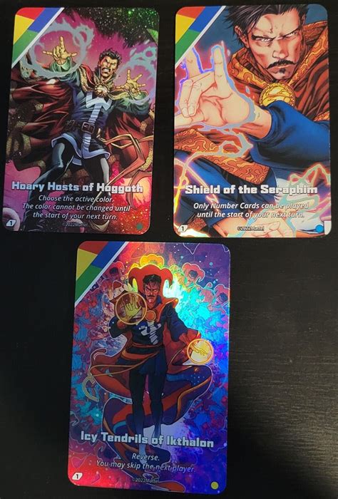 UNO ULTIMATE Marvel Card Game 2022 Doctor Strange Lot EBay