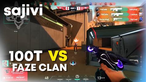 Thieves Vs Faze Clan Faze Valorant Invitational Valorant Esports