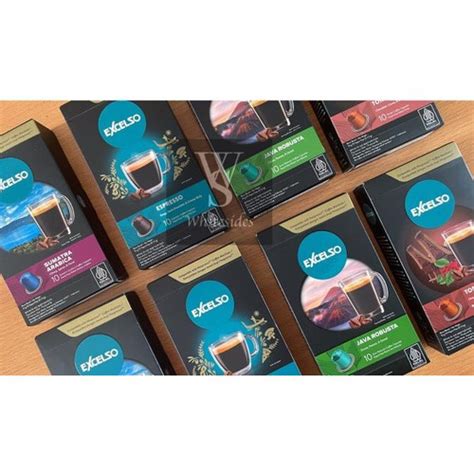 Jual Excelso Capsule Nespresso Toraja Sumatra Arabica Kapsul Kopi