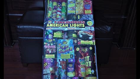 TNT Fireworks American Lights Assortment Unboxing 2019 Version