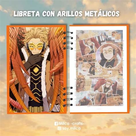 Libreta Hawks Keigo Takami My Hero Academia Media Carta En Venta En