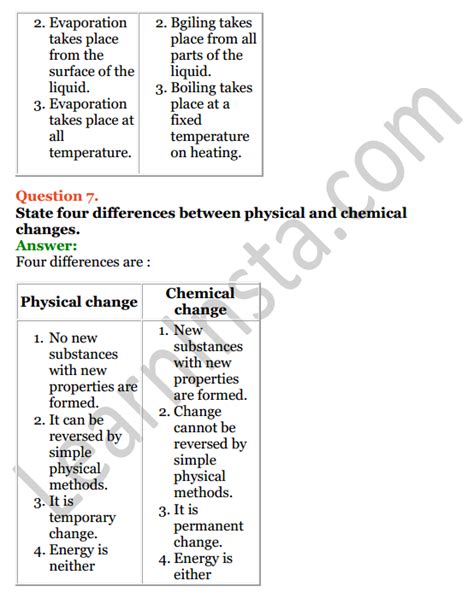 Selina Concise Chemistry Class 7 ICSE Solutions Chapter 2 Physical And