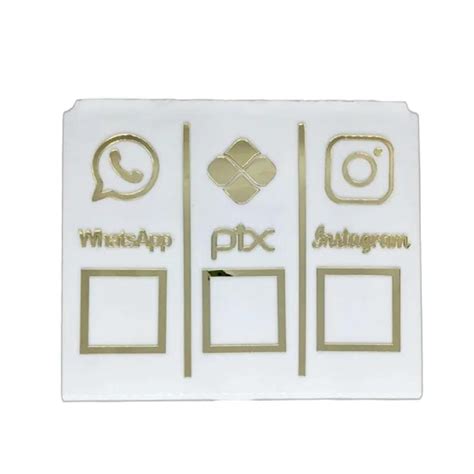 PLACA QRCODE PIX INSTAGRAM E WHATSAPP Shopee Brasil