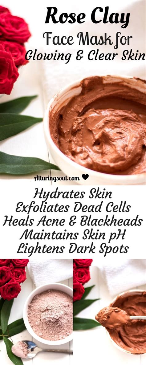 Diy Rose Clay Face Mask For Glowing And Clear Skin