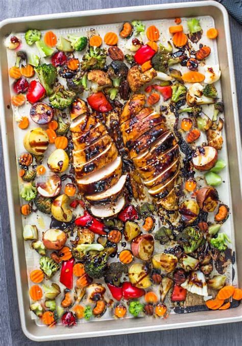 Sheet Pan Hoisin Chicken Video Easy One Pan Weeknight Dinner Recipe