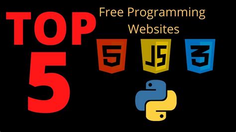 Top 5 Best Websites To Learn Coding For Free YouTube