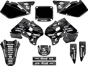 Amazon 1996 1998 RM 250 Apache Grey Senge Graphics Complete Kit