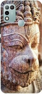 Adzire Back Cover For Infinix Hot Play X B Hanuman Ji Maruti Bajrang Bali Balaji