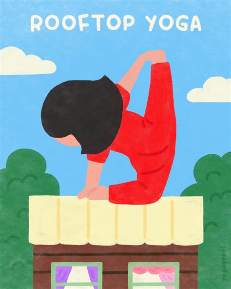 ROOFTOP YOGA :: Behance